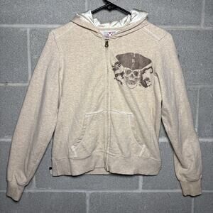 VINTAGE PIRATES OF THE CARIBBEAN ZIP-UP HOODIE